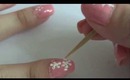 Easy spring flower nail art for beginners! (explained step by step)