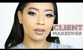 CLIENT MAKEOVER ft KKW x MARIO | Makeup by Kirsis B.