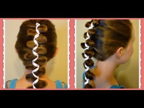 French (Dutch) Loony Ribbon Braid, Cute Hairstyles, Hair4MyPrincess |  hair4myprincess Video | Beautylish