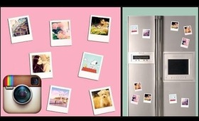 DIY Instagram/Polaroid magnets!! Super simple UNDER 2$