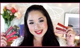 Revlon Lacquer and Matte Balm Demo & Review! NEW Drugstore Products!!