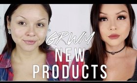 GRWM: Trying New Products | it Cosmetics | MUFE | EX 1 Cosmetics | @Gabybaggg