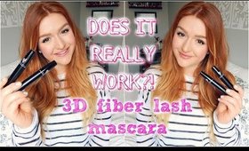 3D FIBER LASH MASCARA: DOES IT REALLY WORK?