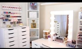 My Makeup Collection + Organization 2016 Diana Saldana