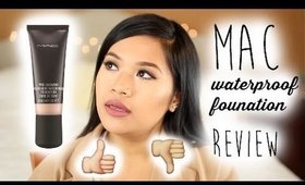 ⇢ MAC Pro Longwear Nourishing Waterproof Foundation First Impression I makeupbyritz