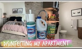 Disinfecting My Studio Apartment