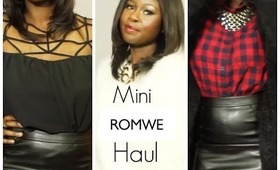 Mini Romwe Haul | WandesWorld