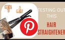 TESTING OUT! A Pinterest Hair Straightener | Krafty touch