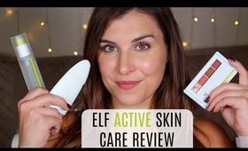 NEW from ELF: Active Skin Care & Makeup Review | Bailey B.