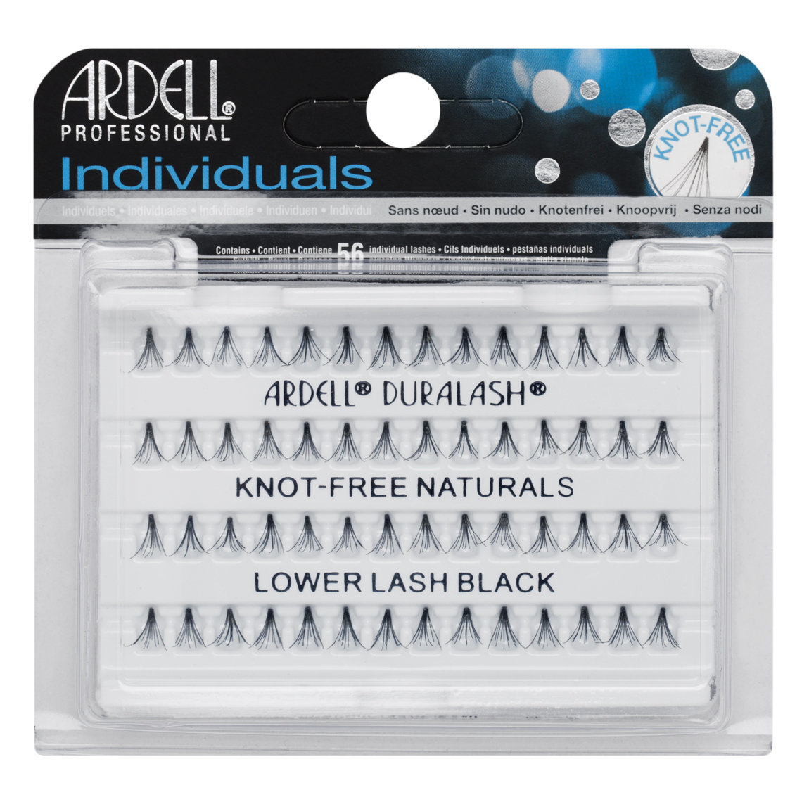 Ardell Individuals Knot-Free Natural Lashes Lower Lash Individuals Black alternative view 1.