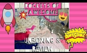 Rockets of Awesome Unboxing + Review | Get A FREE Item In Your 1st Box!