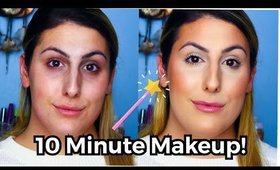 10 Minute Everyday Makeup Routine! | Makeup Transformation!