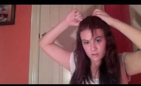 The Vampire Diaries Hair Tutorial: Elena/How I Flat Iron My Hair