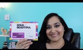 BOXYCHARM | BOLD & BEAUTIFUL| MAY 2015