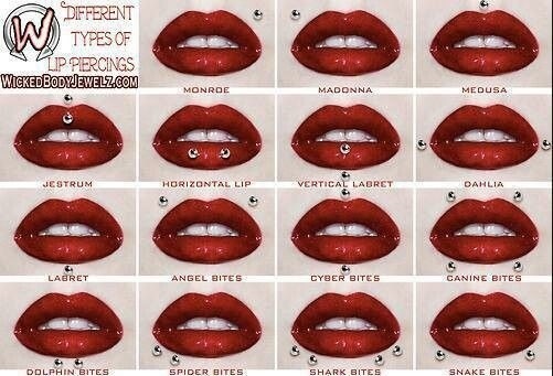 Lip Piercings Which One For Me Beautylish