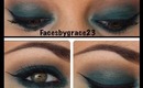 Teal Makeup Eye Tutorial | Facesbygrace23