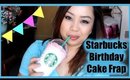 STARBUCKS BIRTHDAY FRAPPUCCINO CAKE #GraceBites Ep 8| Grace Go