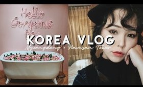 KOREA VLOG #3 🇰🇷 MYEONGDONG ADVENTURES & NAMSAN TOWER | MissElectraheart