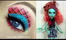 Monster High's Lorna McNessie Makeup Tutorial