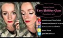 Easy Holiday Glam | Red Lips & Winged Liner | Festive Makeup Tutorial | Fabulous Life of Mrs. P