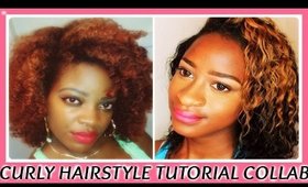 Curly Hairstyle Tutorial Collab w/ Jenfran777