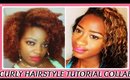 Curly Hairstyle Tutorial Collab w/ Jenfran777