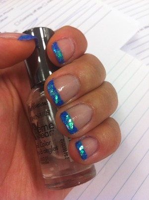 I love these nails they remind me of a mermaids tails :)