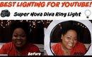 SUPERNOVA DIVA RING LIGHT REVIEW | Dearnatural62 Tech Time