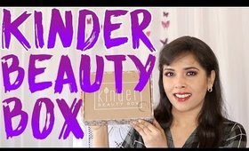 Kinder Beauty Box January 2019 Unboxing, Review, BONUS CODE