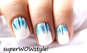 Like a Waterfall ❤ Easy Nail Designs & Easy Short Nails Tutorial (Prachi Agarwal Nail Art)