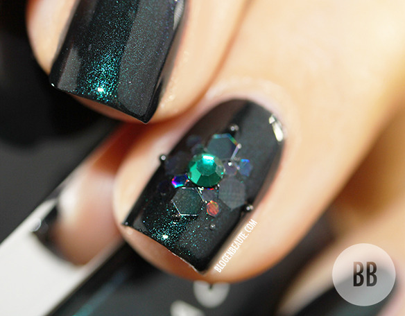 Nail Art Emerald | Pauline A.'s (blogenbeaute) Photo | Beautylish