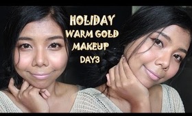 แต่งหน้า - Holiday Warm Gold Makeup Day3 ♥ | Licktga