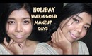แต่งหน้า - Holiday Warm Gold Makeup Day3 ♥ | Licktga
