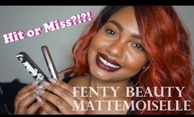 Fenty Beauty Mattemoiselle Lipsticks | TRY-ON & HONEST REVIEW