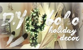 BOHO HOLIDAY DECOR DIY (EASY)