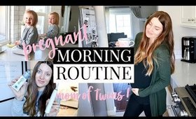 PREGNANT MORNING ROUTINE 2019: MOM OF 2! | Kendra Atkins