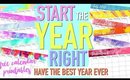 START THE YEAR RIGHT | How to Have the BEST YEAR EVER & FREE Calendar | Paris & Roxy