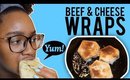 EASY Beef & Cheese Wraps (Under $10) | Cooking with Tommie