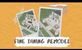 Sims Freeplay Remodel Fine Dining into a Family Home (from new update)