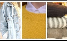 My Wardrobe Staples | Denim, Knits & Collars