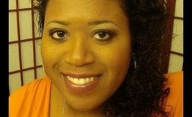 Brown Smokey Eye Makeup Tutorial and Hair Of The Day