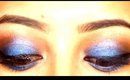 Blue Smokey Eye | Indian Beauty Guru | Seeba86