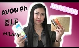 [TAGALOG] HALO-HALO MAKEUP HAUL (AVON, ELF, MILANI) | thelatebloomer11