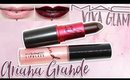 Review & Swatches: MAC Viva Glam Ariana Grande Lipstick & Lipglass | Dupes!