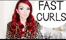 Fast Curls Hairstyle & How To Turn Your Curling Iron Into A Curling Wand
