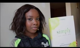 Outre Simply Lace Front Wig Brazilian Natural Wave Bob