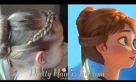 Anna's Coronation Hairstyle from Disney's FROZEN