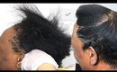 Virgin Relaxer w/ NO DAMAGE! Pixie cut on relaxed hair! Joico Defy Damage! Cyn Doll