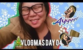 🎄 VLOGMAS DAY 04: VIDEO DIFFICULTIES, MAKING A BITMOJI | MakeupANNimal