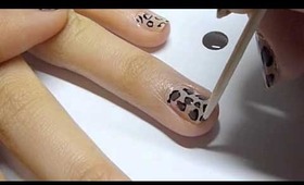 Leopard Print Nail Tutorial